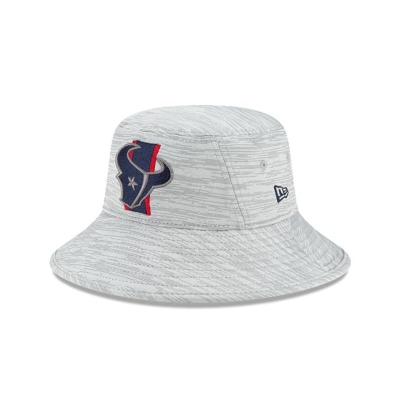 Houston Texans Gorra | New Era Official NFL Training Stretch Bucket Hat Mexico - Azules